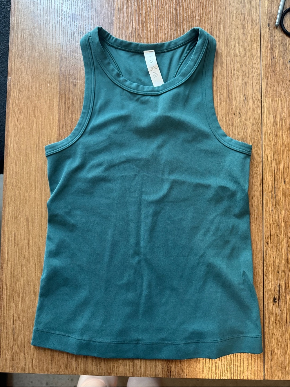 lululemon athletica Teal Racerback Tank Top